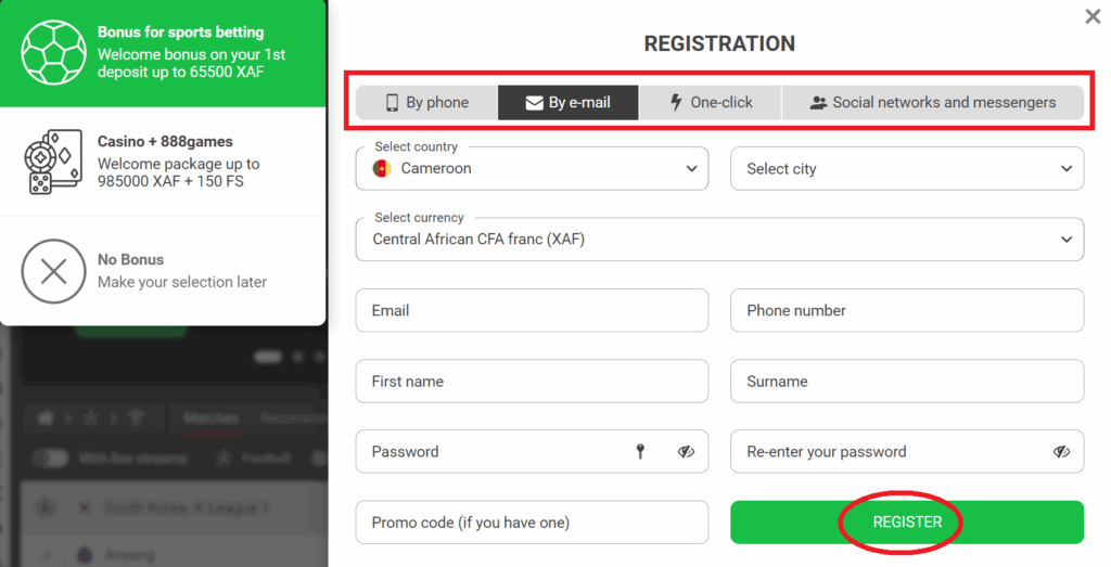 888starz Registration